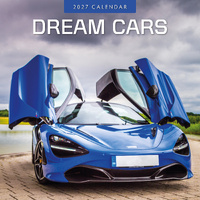 2027 16-Month Calendar Dream Cars Square Wall, Red Robin RR271373