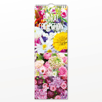 2027 16-Month Calendar Floral Collection Slim Wall, Red Robin RR272051