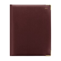 2022 Diary Classic Quarto Week to View Vertical w/ Appts Burgundy by Letts