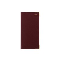 2022 Diary Classic Slim Month to View Burgundy by Letts 22-T15SBG