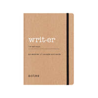 Notebook Eco Writers A5 Dotted Kraft by Letts