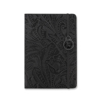 2026 Diary Letts of London Baroque A5 Week to View Black 080391