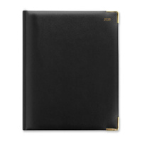 2026 Diary Letts of London Classic Quarto Week to View Vertical w/ Appointments Black C32YIBK