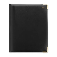 2026 Diary Letts of London Classic Quarto Week to View Vertical w/ Appointments Black C32YIBK