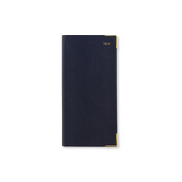 2026 Diary Letts of London Classic Slim Week to View w/ Appointments Dark Blue T35SUBL