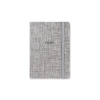 2026 Diary Letts of London Edge A6 Week to View w/ Notes Grey Grid 082340