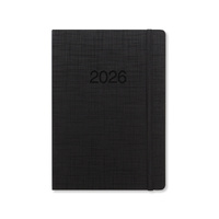 2026 Diary Letts of London Memo A6 Week to View Black 080263