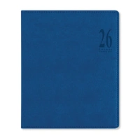 2026 Diary Letts of London Milano Quarto Week to View Vertical w/ Appointments Blue 080562
