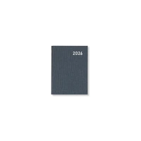 2026 Diary Letts of London Principal Mini Pocket Week to View Grey TP3EPGY