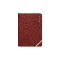 2026 Diary Letts of London Serene A6 Week to View Burgundy 082502