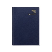 2026 Diary Letts of London Standard A5 Day to Page w/ Appointments Blue T11XBL