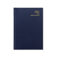 2026 Diary Letts of London Standard A5 Day to Page w/ Appointments Blue T11XBL