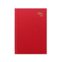 2026 Diary Letts of London Standard A5 Week to View Red T31XRD