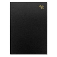 2026 Diary Letts of London Standard A4 Week to View Black T31ZBK