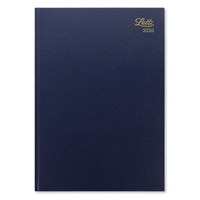 2026 Diary Letts of London Standard A4 Week to View Blue T31ZBL