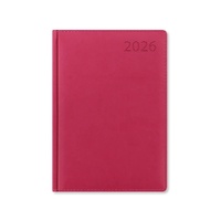 2026 Diary Letts of London Verona A5 Week to View Pink 080449