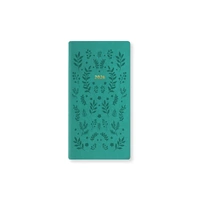 2026 Diary Letts of London Woodland Slim Week to View Green 082545