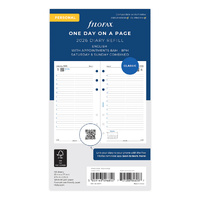 2026 Refill Filofax Classic Personal Day to Page Appointments Multilanguage 26-68442