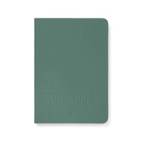 2026 Diary Letts of London Conscious Evergreen A5 Week to View Pine 082553