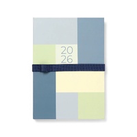 2026 Diary Letts of London Gradient A5 Week to View Blue 082571