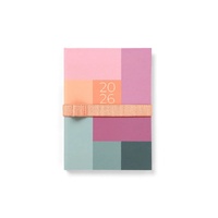 2026 Diary Letts of London Gradient A6 Day to Page w/ Appointments Rose 082579