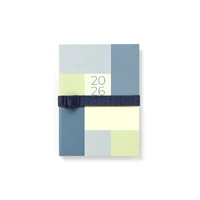 2026 Diary Letts of London Gradient A6 Day to Page w/ Appointments Blue 082580