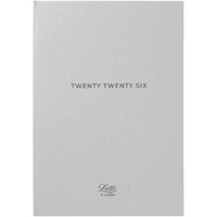 2026 Diary Letts of London Titanium A5 Week to View Silver 082583