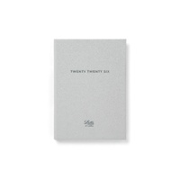 2026 Diary Letts of London Titanium A6 Week to View Silver 082589