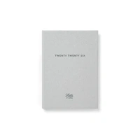 2026 Diary Letts of London Titanium A6 Week to View Silver 082589
