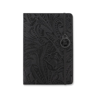 2027 Diary Letts of London Baroque A5 Week to View Black, 27-080391