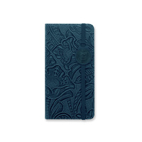 2027 Diary Letts of London Baroque Slim Week to View Navy, 27-080616
