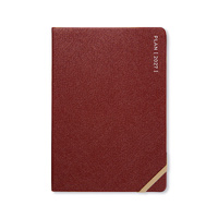 2027 Diary Letts of London Serene A5 Week to View Burgundy, 27-082501
