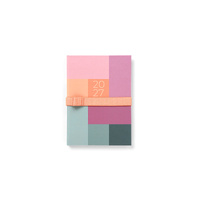 2027 Diary Letts of London Gradient A6 Day to Page w/ Appointments Rose, 27-082579