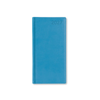 2027 Diary Letts of London Verona Slim Week to View Aqua, 27-081240