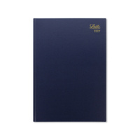 2027 Diary Letts of London Standard A4 Day to Page Blue, 27-T11ZBL