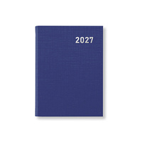2027 Diary Letts of London Principal Mini Pocket Week to View Blue, 27-TP3EPBL