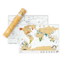 Luckies Scratch Map Original Travel Edition, IS10007
