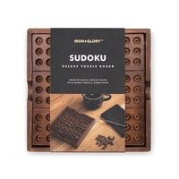 Luckies Iron & Glory Sudoku 14x14cm Deluxe Puzzle Board, LKIAGS