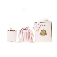Cote Noire Herringbone Candle with Scarf - Pink  HCG04