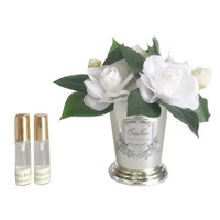 Cote Noire Perfumed Gardenia Bouqeut -White - Fragance Flowers- Decoration SMG01