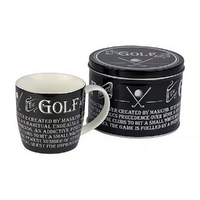 The Ultimate Gift for Man Mug in Tin The Golf Addict ATS-UGM8813