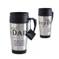 The Ultimate Gift for Man Travel Mug 16.5cm Dad, Artisanau UGM8836
