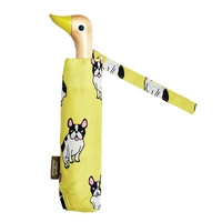 Original Duckhead Umbrella Compact 35cm Coucou Suzette Bouledogue Yellow, isAlbi CC028