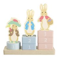Beatrix Potter Counting Game Peter Rabbit Wooden Toys, Jasnor BPOTT12382