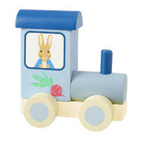 Beatrix Potter Train Push Toy Peter Rabbit Wooden Toys, Jasnor BPOTT08436