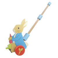 Beatrix Potter Push Along Peter Rabbit Wooden Toys, Jasnor BPOTT02906