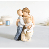 More Than Words Figurine 14.5cm Contentment, Artisanau MTW9603