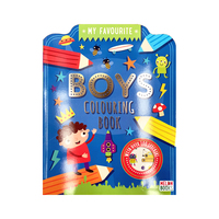 My Favourite Boys Colouring Book by Melon Books