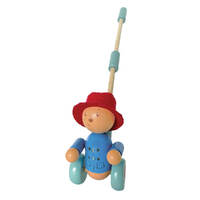 Paddington Bear Push Along Wooden Toy, Jasnor PBOTT02681