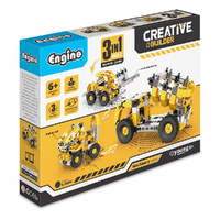 Engino Creative Builder Model Kit Machinery Series Tipper Truck 3-in-1, ENCB-M10
